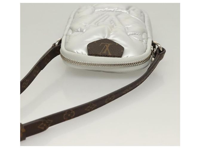Coussin LOUIS VUITTON LV Cuscino Pochette per Telefono Argento M81716 LV Auth 132963M - vista 6