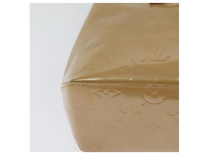 LOUIS VUITTON Monogram Vernis Reade PM Bolsa de Mão Noisette M91334 LV Auth ep9780 Avelã - vista 15