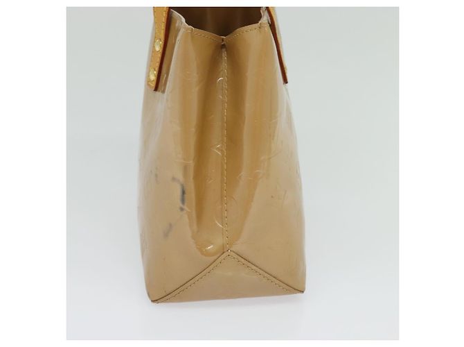 LOUIS VUITTON Monogram Vernis Reade PM Bolsa de Mão Noisette M91334 LV Auth ep9780 Avelã - vista 4