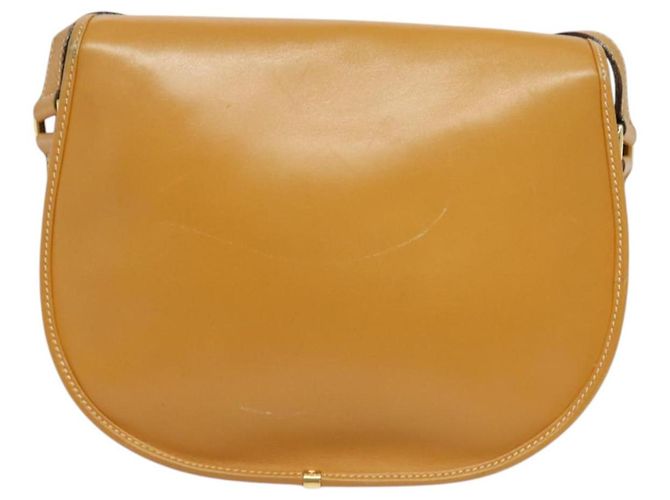 Borsa a Spalla GUCCI PVC Marrone Oro 001 084 1304 Auth ep9857 D'oro - vista 3