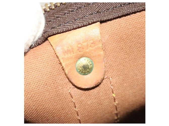 LOUIS VUITTON Borsa Boston Monogram Keepall 60 M41422 LV Auth 129878 Monogramma - vista 12