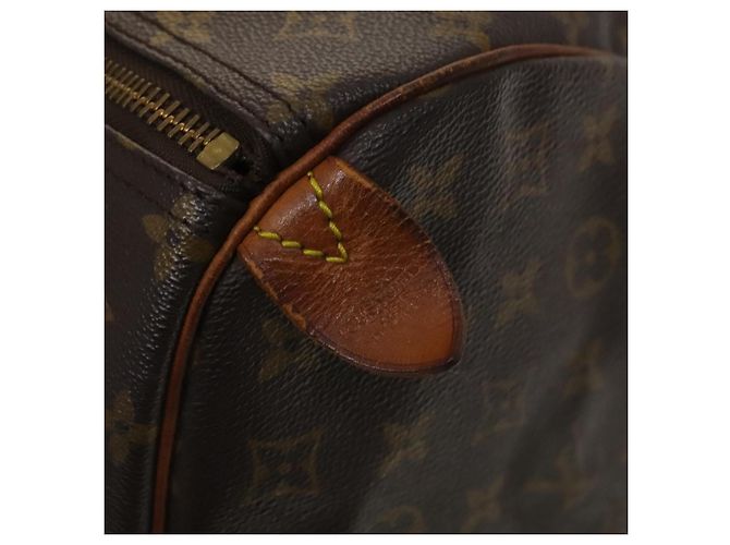 LOUIS VUITTON Borsa Boston Monogram Keepall 60 M41422 LV Auth 129878 Monogramma - vista 18