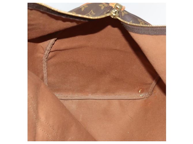 LOUIS VUITTON Borsa Boston Monogram Keepall 60 M41422 LV Auth 129878 Monogramma - vista 19