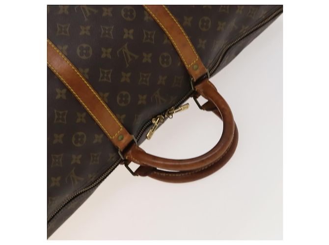 LOUIS VUITTON Borsa Boston Monogram Keepall 60 M41422 LV Auth 129878 Monogramma - vista 7