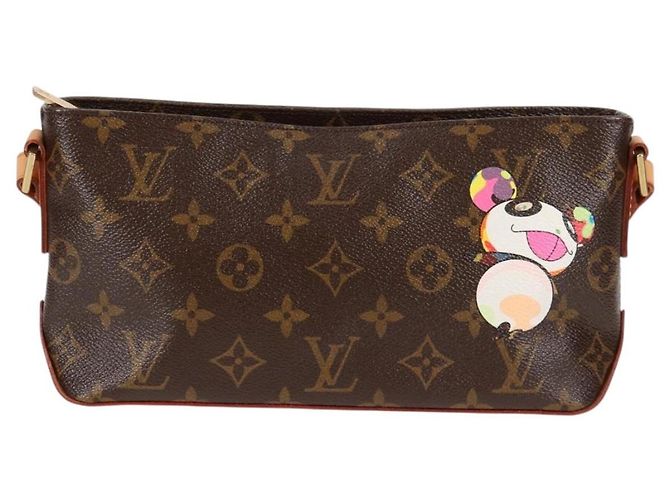 LOUIS VUITTON Borsa a Spalla Trotteur Monogram Panda M51241 LV Auth 131094SV Monogramma - vista 13