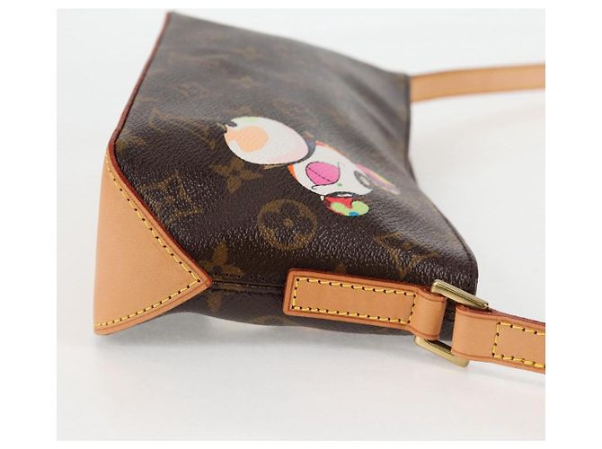 LOUIS VUITTON Borsa a Spalla Trotteur Monogram Panda M51241 LV Auth 131094SV Monogramma - vista 4