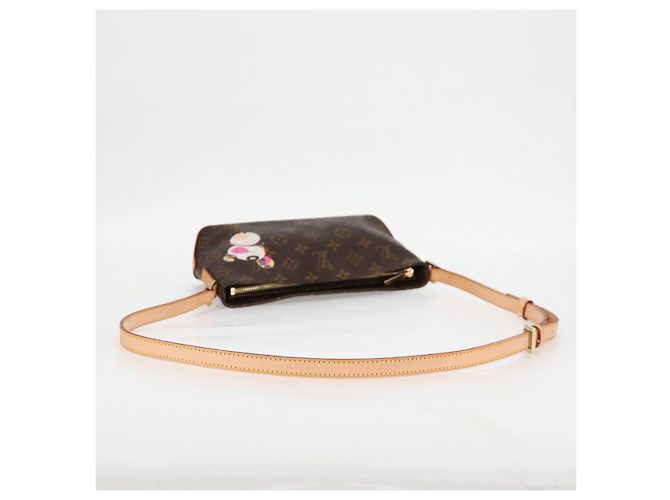 LOUIS VUITTON Borsa a Spalla Trotteur Monogram Panda M51241 LV Auth 131094SV Monogramma - vista 7