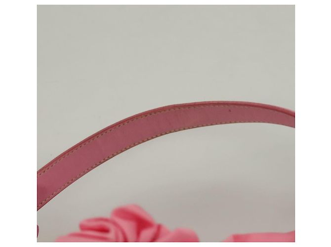 PRADA Borsa a Mano Nylon 2in1 Rosa Oro Auth ep9408 D'oro - vista 14