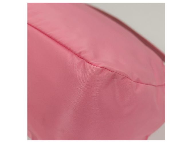 PRADA Borsa a Mano Nylon 2in1 Rosa Oro Auth ep9408 D'oro - vista 18