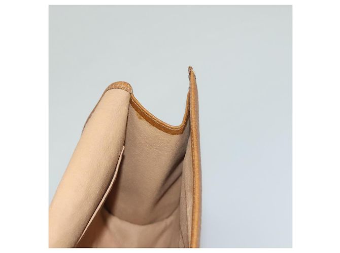 Borsa Clutch GUCCI PVC Oro Rosso 89 01 040 Auth bs27689 D'oro - vista 17