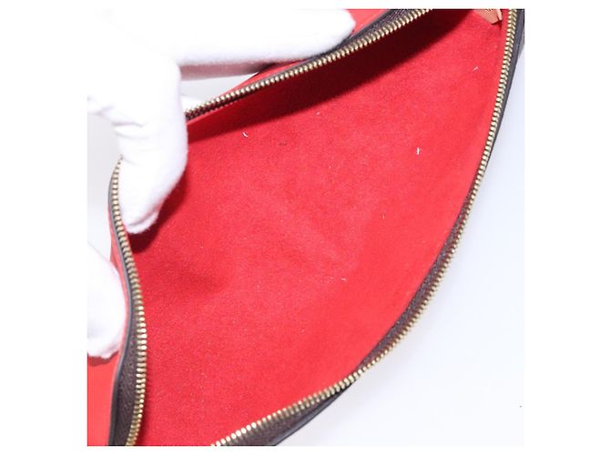 LOUIS VUITTON Astuccio per Penna Vivienne Monogram Elizabeth GI0540 LV Auth 131835 Rosso Monogramma - vista 10