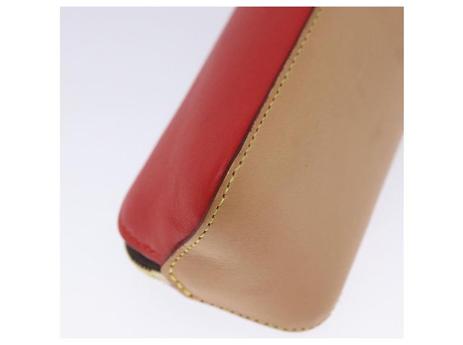 LOUIS VUITTON Astuccio per Penna Vivienne Monogram Elizabeth GI0540 LV Auth 131835 Rosso Monogramma - vista 16