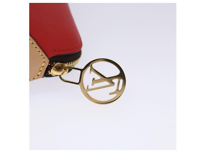 LOUIS VUITTON Astuccio per Penna Vivienne Monogram Elizabeth GI0540 LV Auth 131835 Rosso Monogramma - vista 8