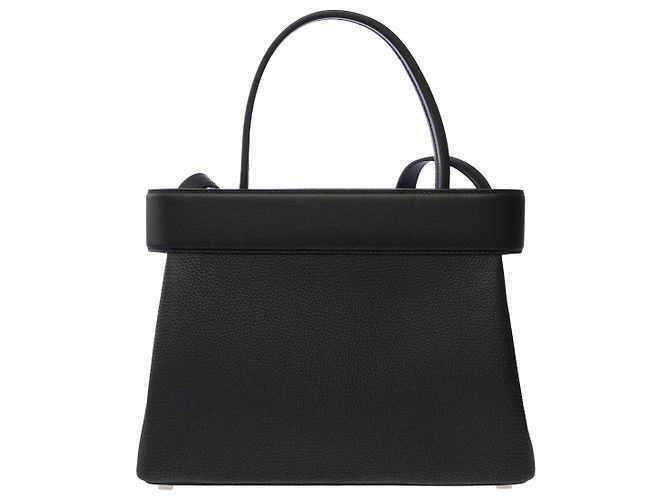 Médor Hermès Bolsa HERMES Medor em Couro Preto - 102782 - vista 4