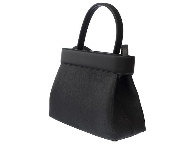Médor Hermès Bolsa HERMES Medor em Couro Preto - 102782 - vista 6