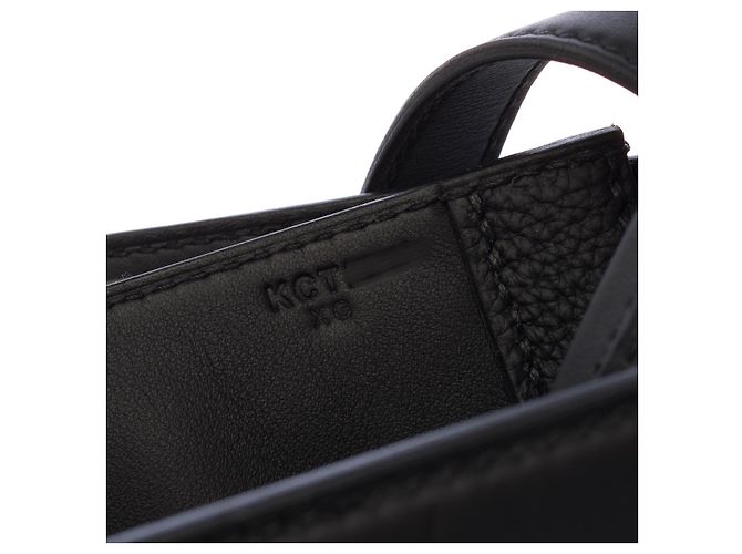 Médor Hermès Bolsa HERMES Medor em Couro Preto - 102782 - vista 8