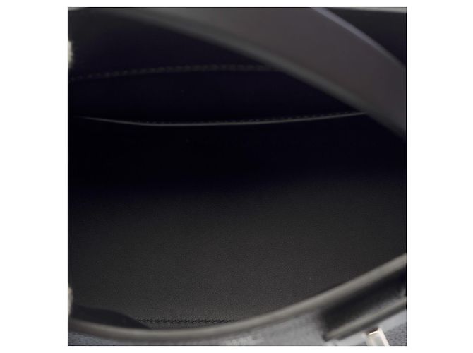 Médor Hermès Bolsa HERMES Medor em Couro Preto - 102782 - vista 9