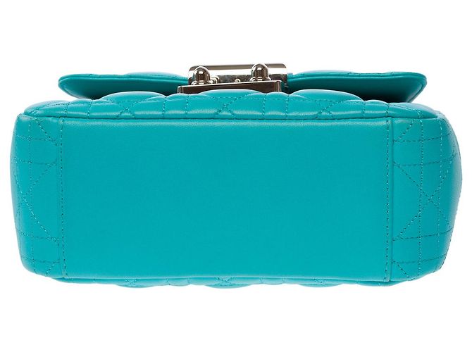 Borsa DIOR Miss Dior in Pelle Blu - 102738 - vista 11