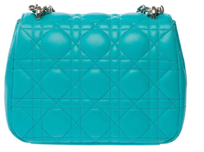 Borsa DIOR Miss Dior in Pelle Blu - 102738 - vista 4