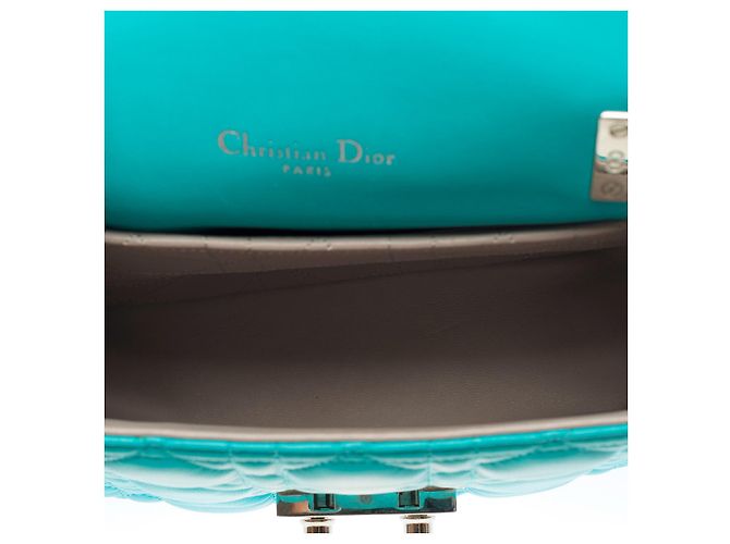 Borsa DIOR Miss Dior in Pelle Blu - 102738 - vista 9