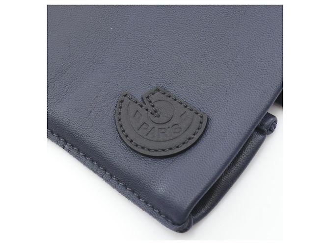 Hermès Hermès Pferde Carrousel Handschuhe Marineblau - Ansicht 4