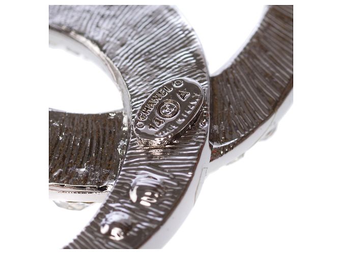 Gioielli CHANEL CC in Cristallo Argento - 102787 - vista 5