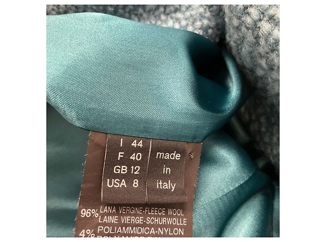 Abrigo de lana bouclé sin cuello Derek Lam - vista 5