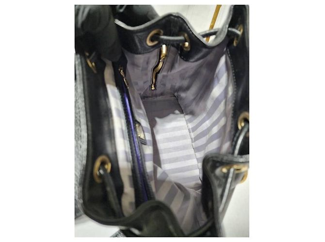MCM Vintage Leder Rucksack Schwarz - Ansicht 4