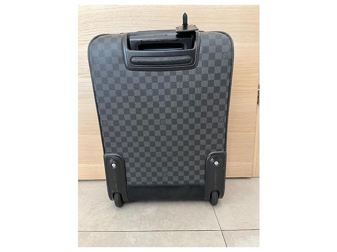 Louis Vuitton Valigia Pégase 55 Nera e Grigia Nero Grigio - vista 4