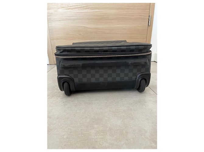 Louis Vuitton Valigia Pégase 55 Nera e Grigia Nero Grigio - vista 5