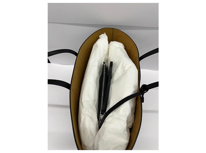 Borsa a spalla Moncler nera in lyocell Nero - vista 8