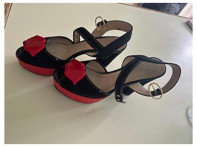 Sandali Sonia By Sonia Rykiel in pelle nera Nero - vista 2