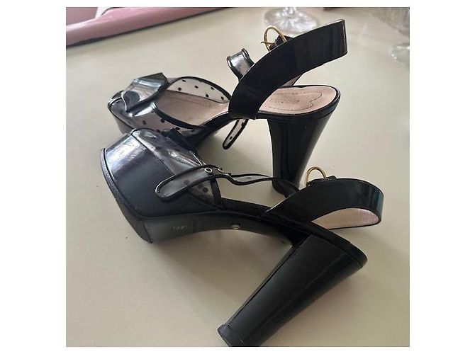 Sandali Sonia By Sonia Rykiel in pelle nera Nero - vista 4