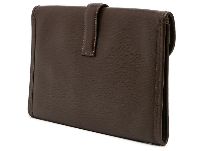 Hermès Marrone Epsom Jige PM Marrone scuro - vista 2
