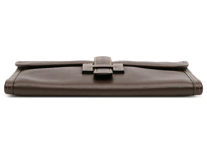 Hermès Marrone Epsom Jige PM Marrone scuro - vista 3