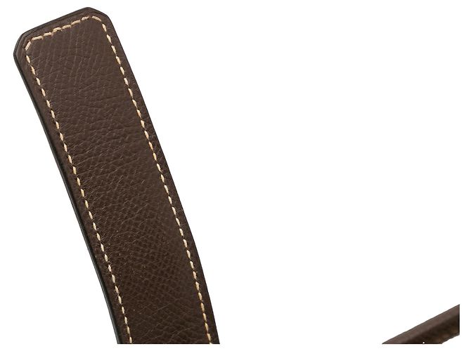 Hermès Marrone Epsom Jige PM Marrone scuro - vista 9
