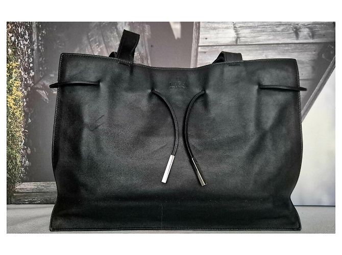 Marmont Borsa Tote Gucci in pelle nera Nero - vista 5