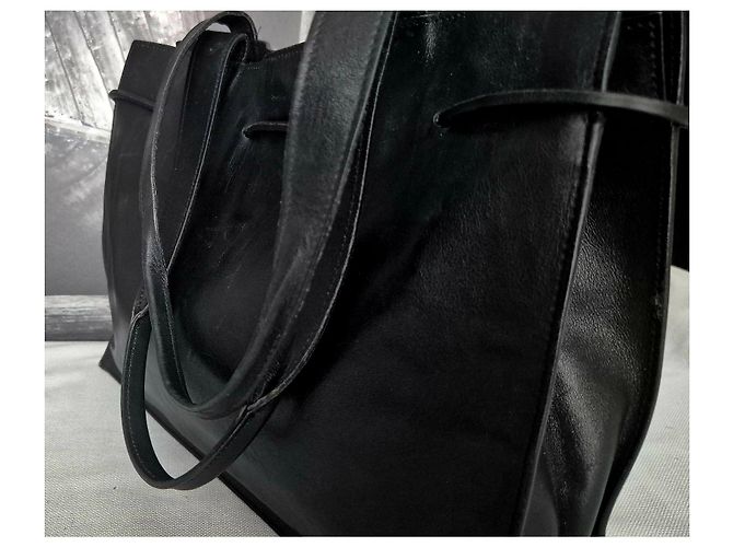 Marmont Borsa Tote Gucci in pelle nera Nero - vista 7