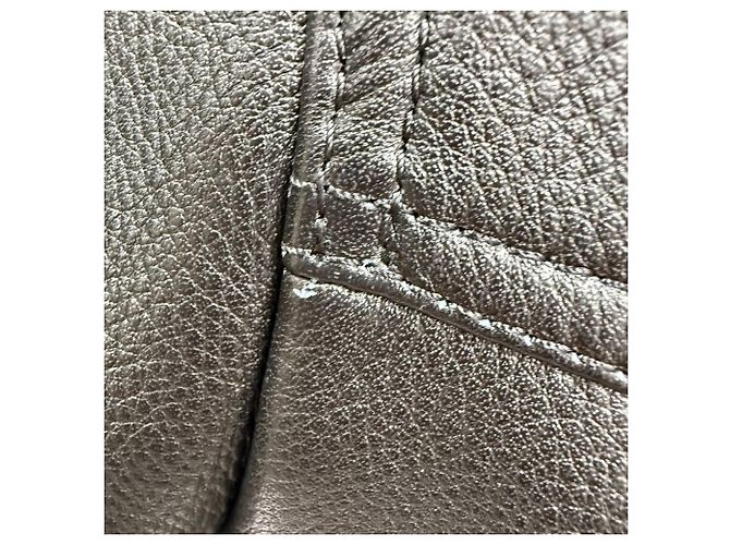 Autre Marque  Mr. P. Zipped Coach Jacket in Black Grained Leather - view 4