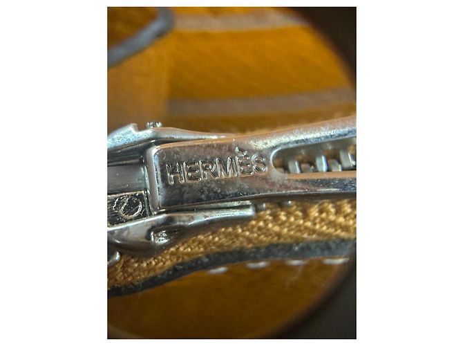Hermès Geldbörse Leder Gold Golden - Ansicht 13