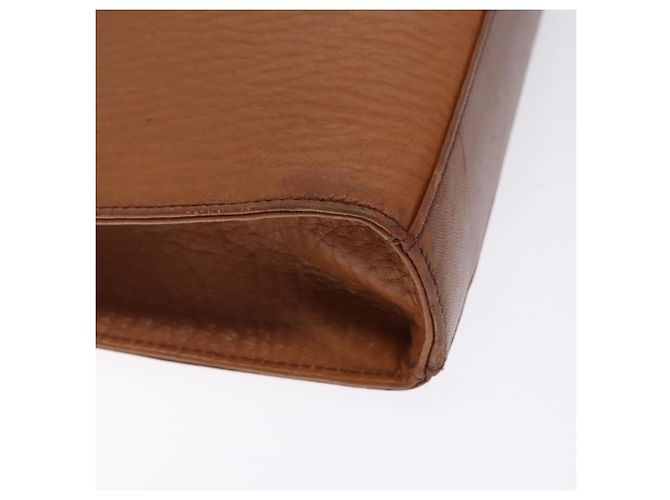 Autre Marque Borsa a Spalla Burberrys in Pelle Marrone Oro Auth bs28020 D'oro - vista 16