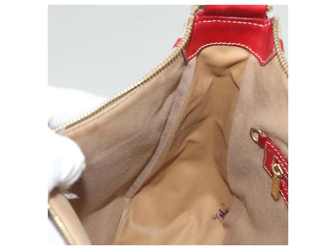 Céline Borsa a Spalla in Tela Macadam CELINE Beige Oro Auth 132148 D'oro - vista 20