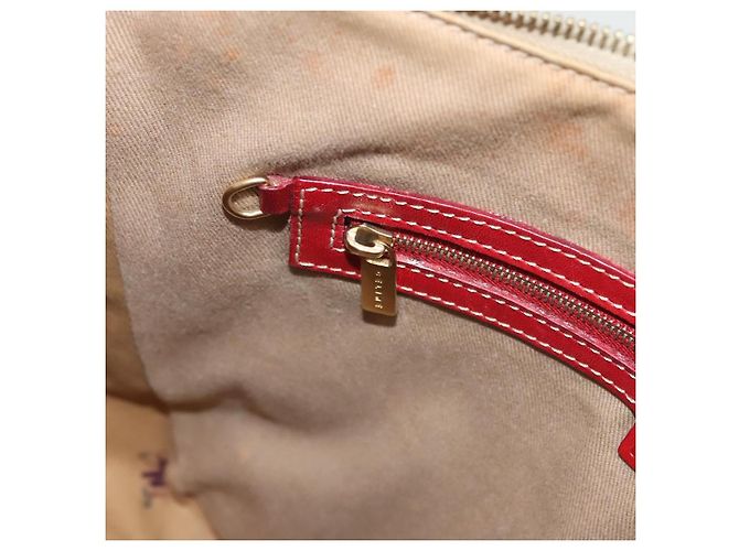 Céline Borsa a Spalla in Tela Macadam CELINE Beige Oro Auth 132148 D'oro - vista 21