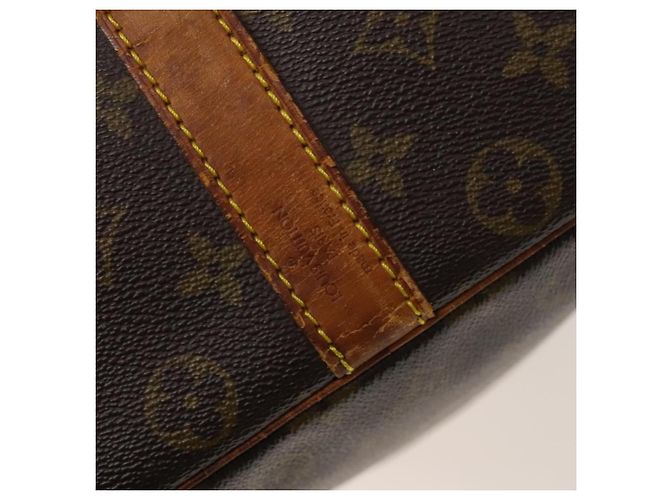 LOUIS VUITTON Borsa Boston Monogram Keepall Bandoulière 50 M41416 Auth LV 131192 Monogramma - vista 18