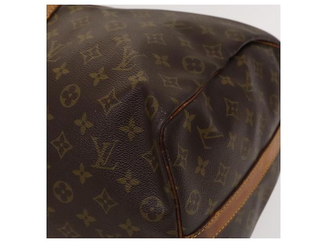 LOUIS VUITTON Borsa Boston Monogram Keepall Bandoulière 50 M41416 Auth LV 131192 Monogramma - vista 9