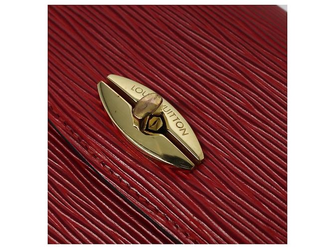 LOUIS VUITTON Sac à main Epi Malesherbes Rouge M52377 LV Auth ep9689 - vue 18