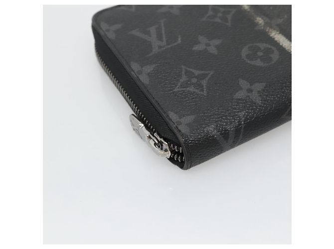 LOUIS VUITTON Monogram Eclipse Fragment Zippy Organizer M64645 LV Auth bs27872 Monogramma - vista 14