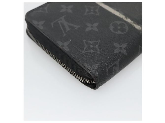 LOUIS VUITTON Monogram Eclipse Fragment Zippy Organizer M64645 LV Auth bs27872 Monogramma - vista 16