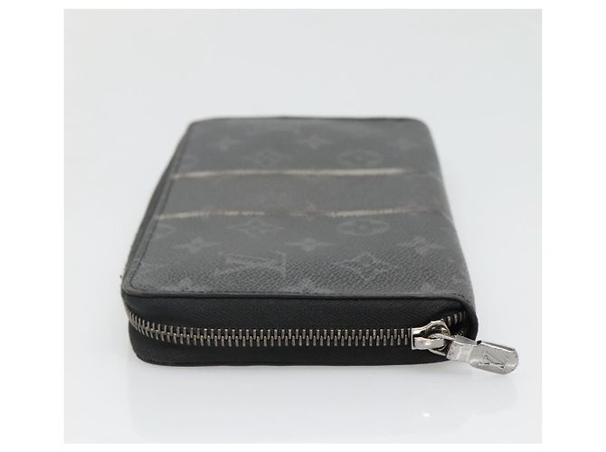 LOUIS VUITTON Monogram Eclipse Fragment Zippy Organizer M64645 LV Auth bs27872 Monogramma - vista 3