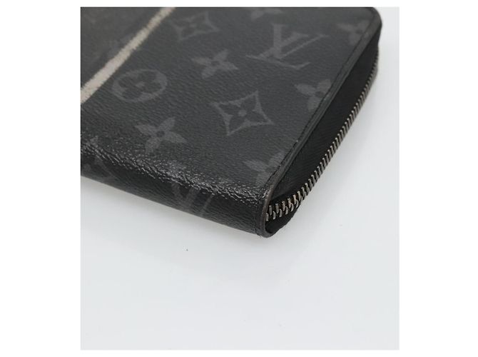 LOUIS VUITTON Monogram Eclipse Fragment Zippy Organizer M64645 LV Auth bs27872 Monogramma - vista 7